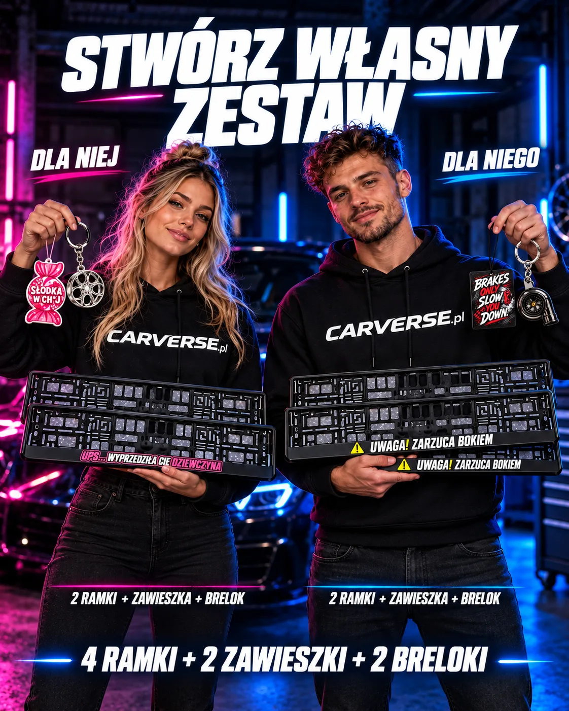 Zestaw dla niej i dla niego CARVERSE
