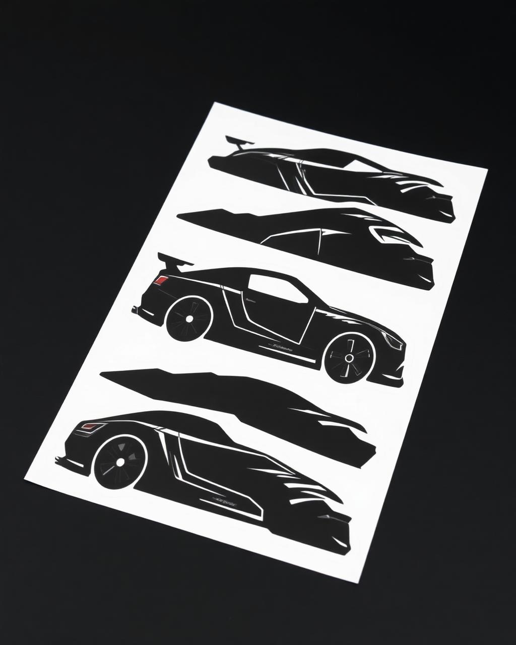 Naklejki motoryzacyjne Set